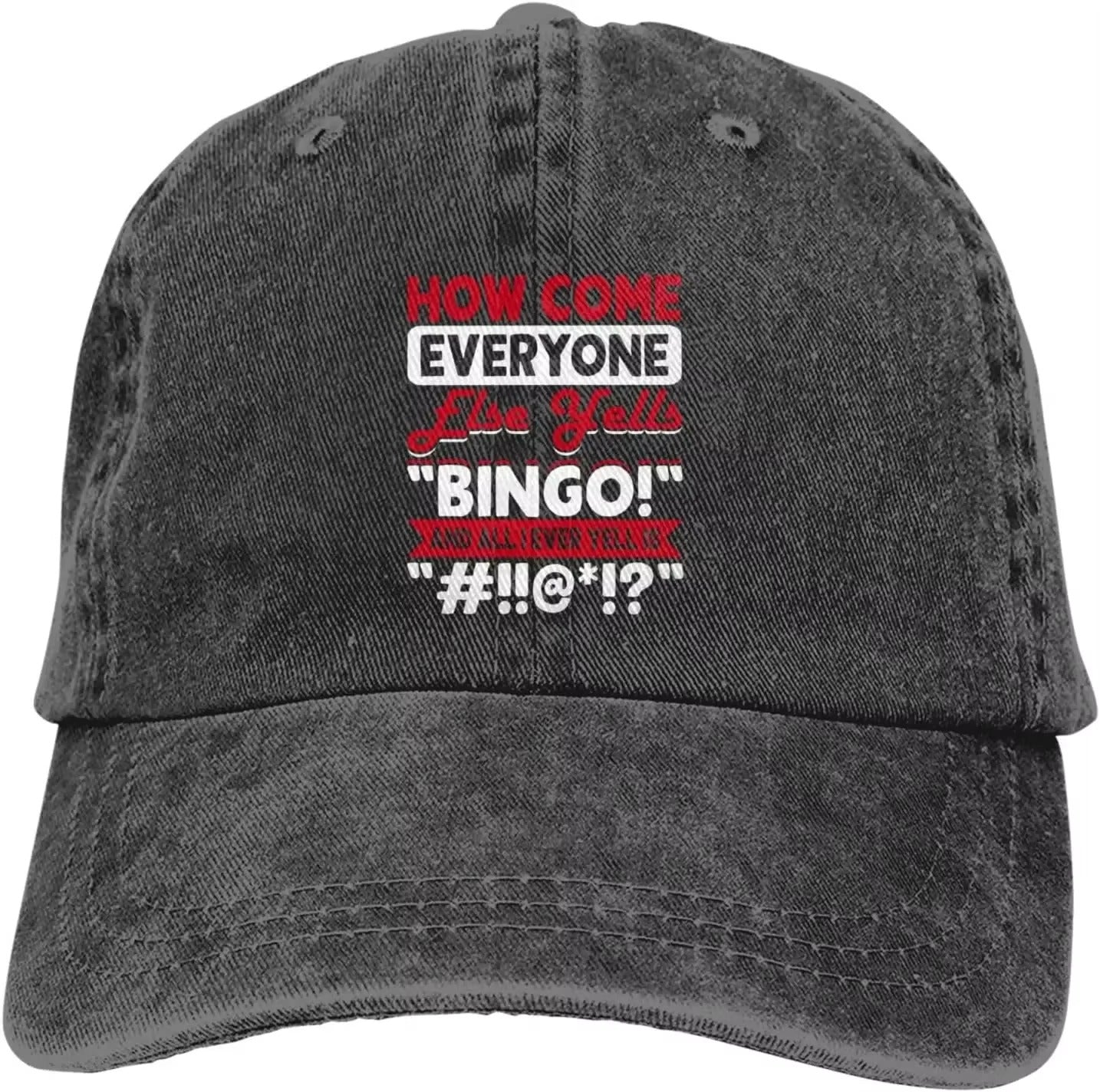 Bingo Baseball Caps