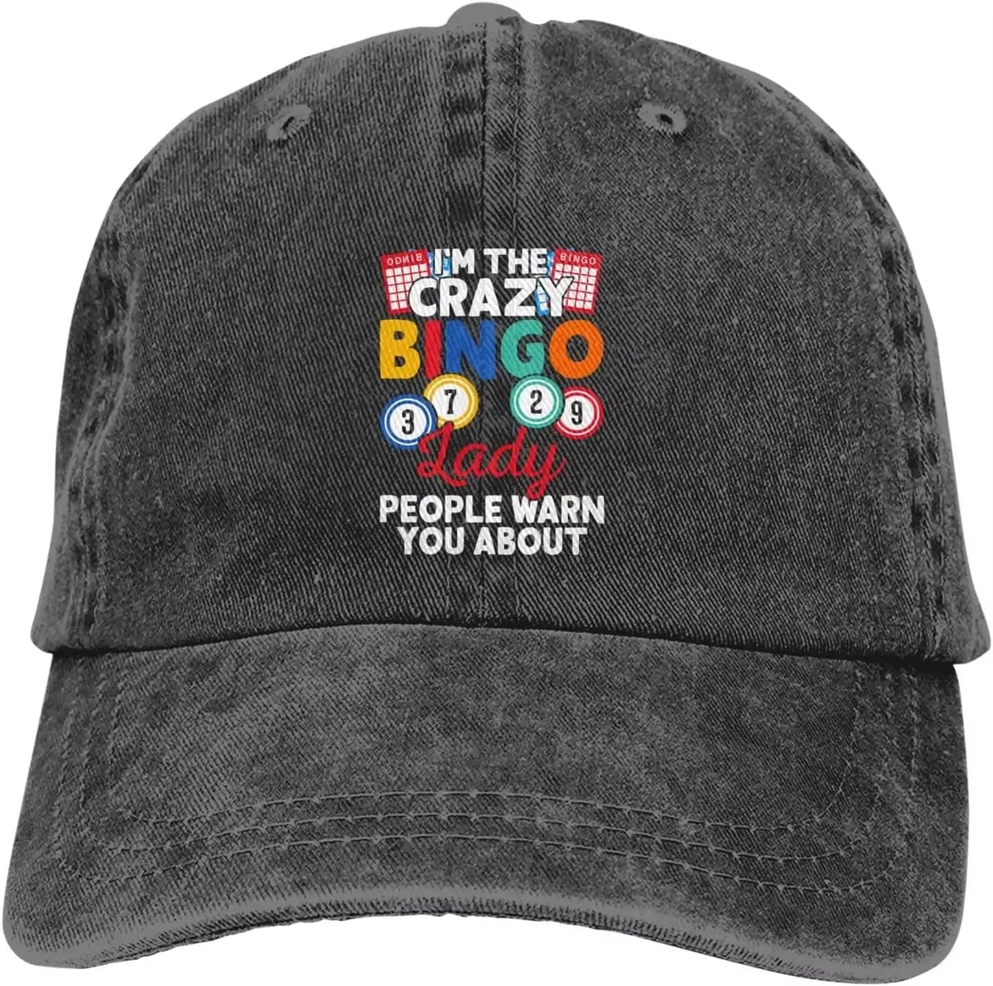 Bingo Baseball Caps