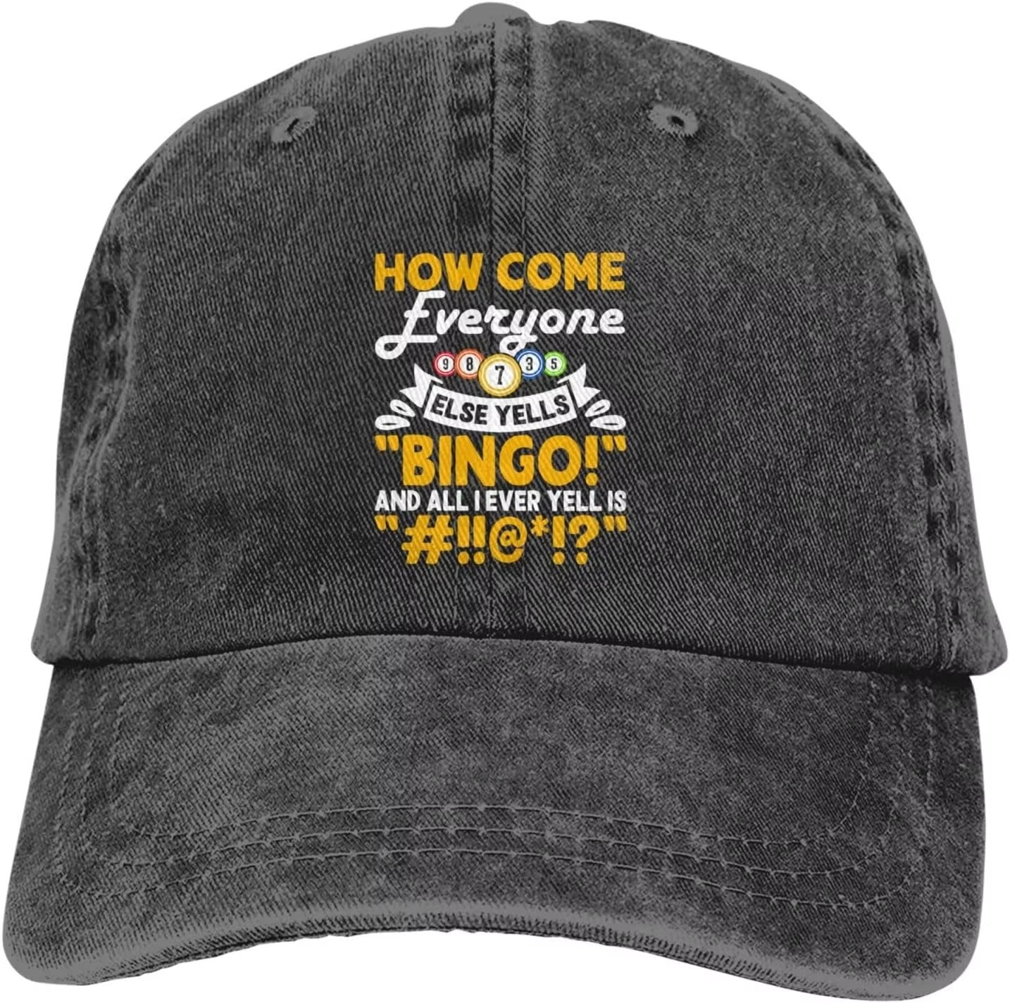 Bingo Baseball Caps