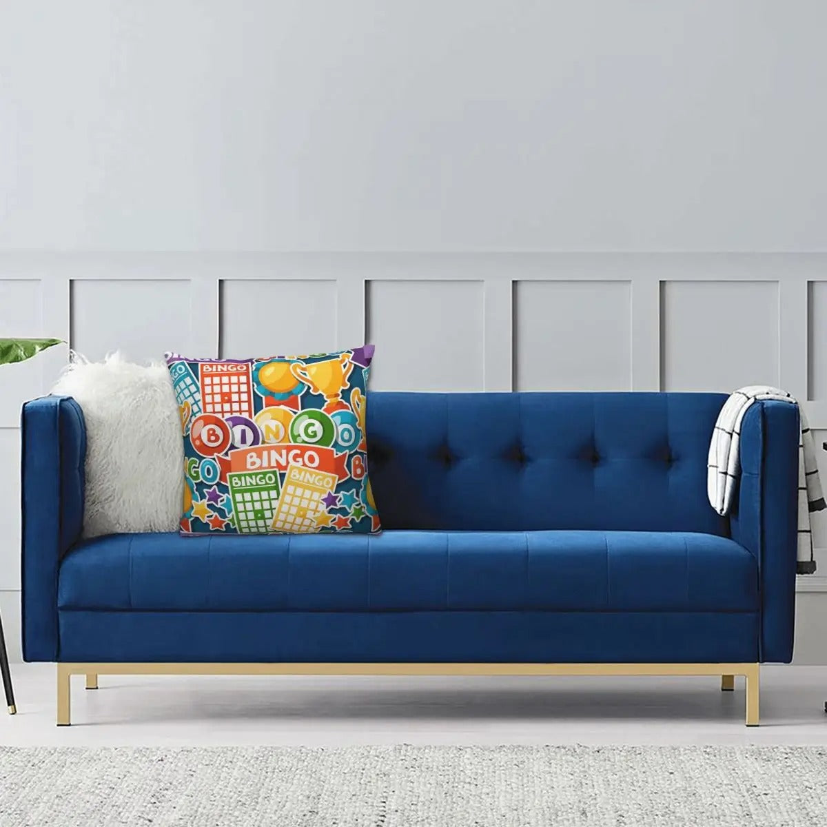 Bingo Diva Pillow Cover