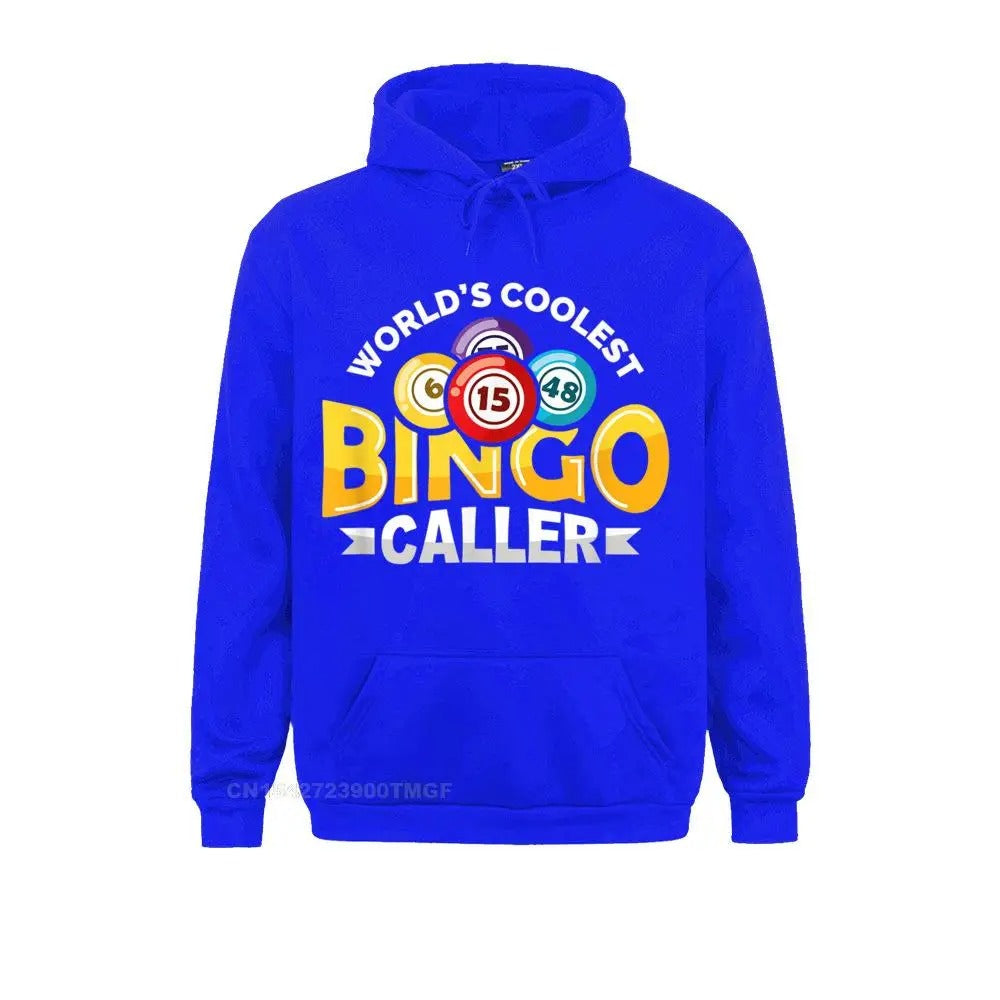 “World’s Coolest Bingo Caller” Bingo Hoodie
