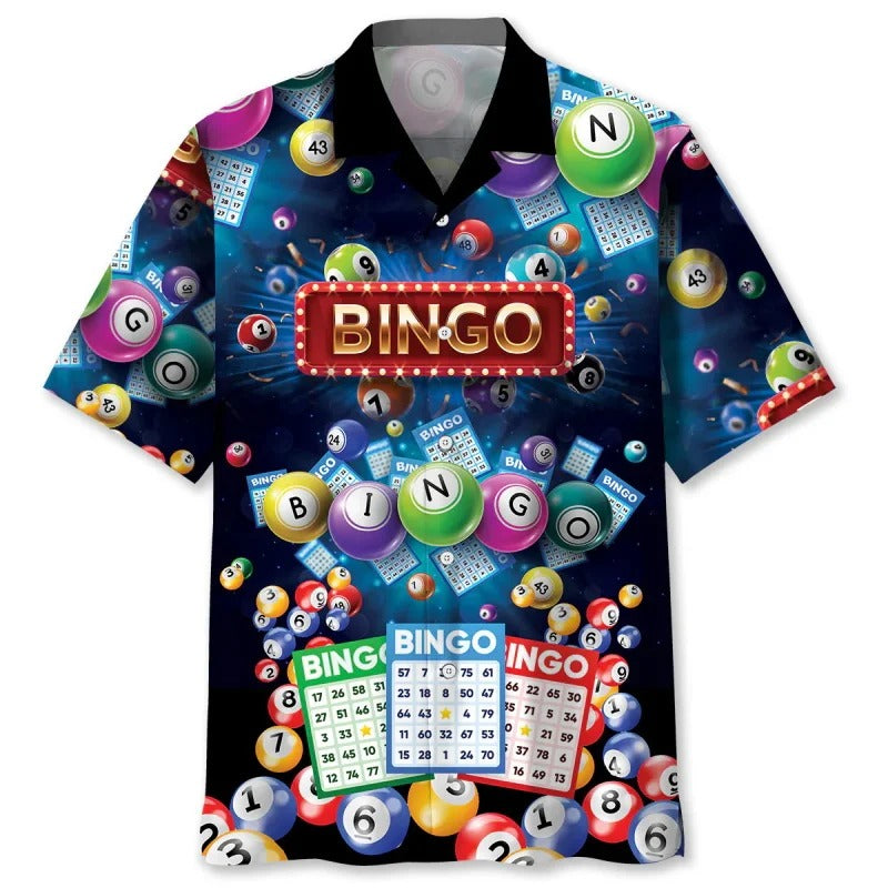 Men's Bingo Button-up Shirt