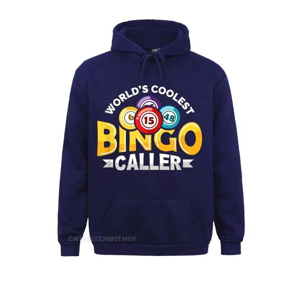 “World’s Coolest Bingo Caller” Bingo Hoodie