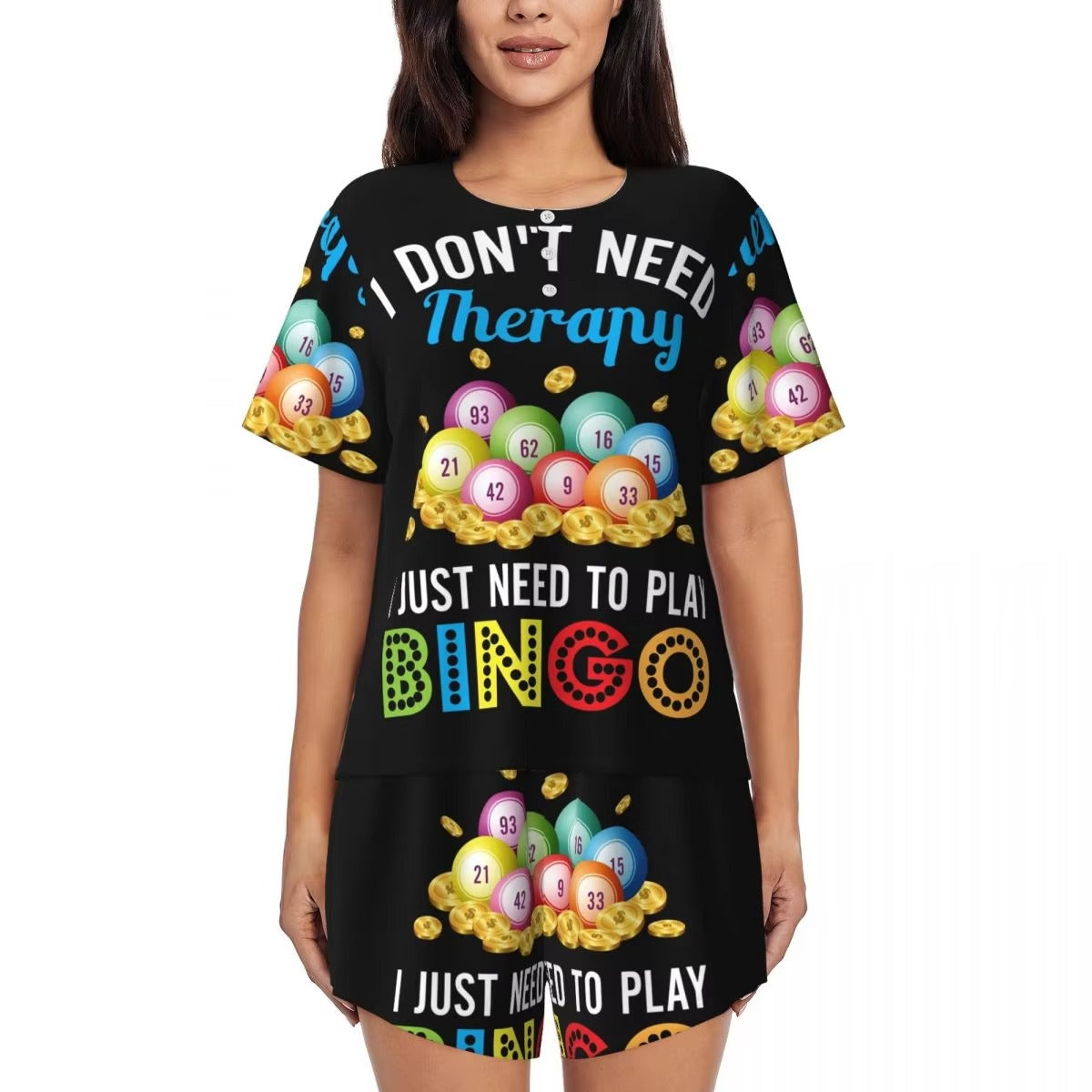 Women’s Bingo Pajama Set
