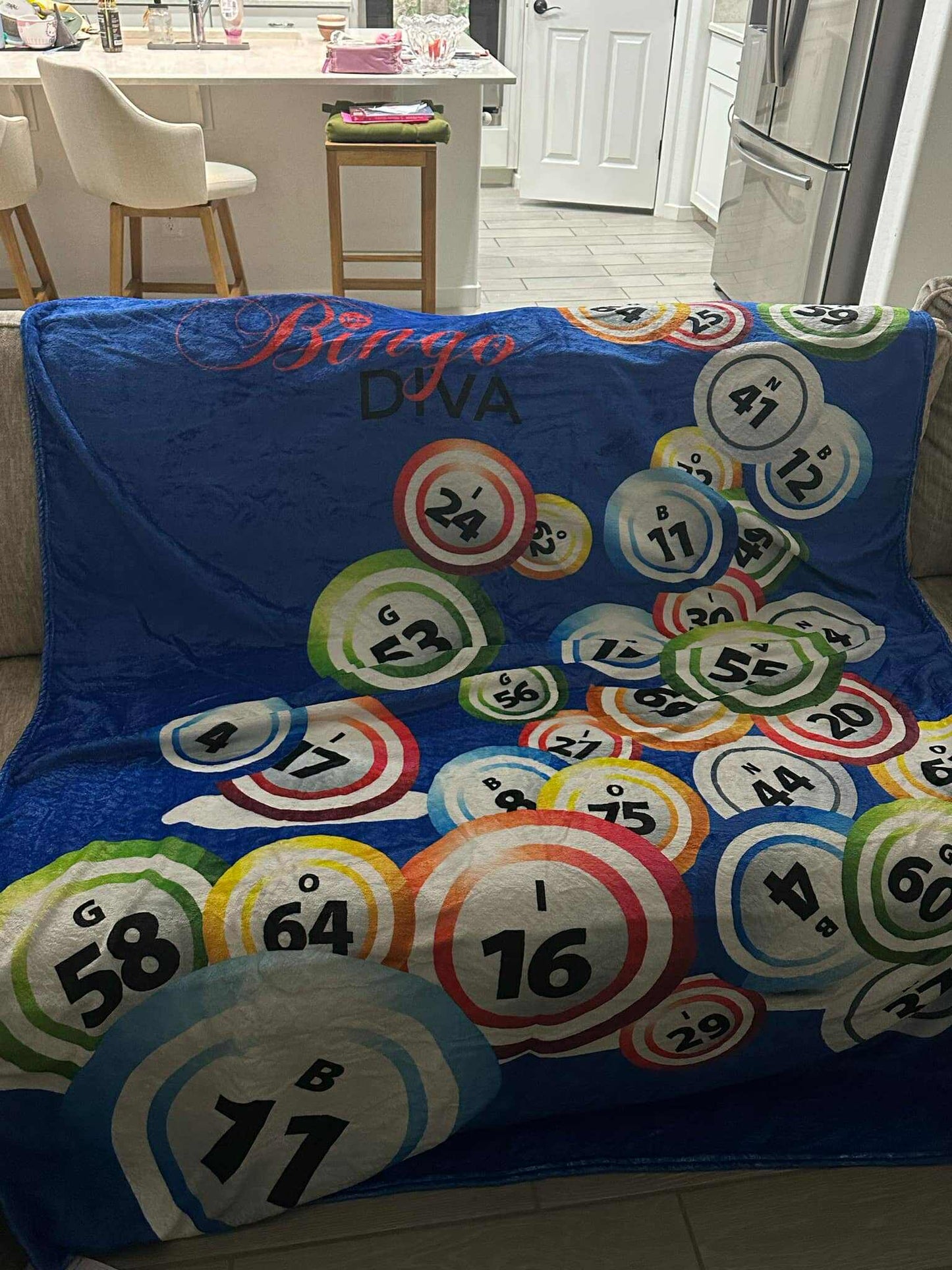 Bingo Diva Blanket