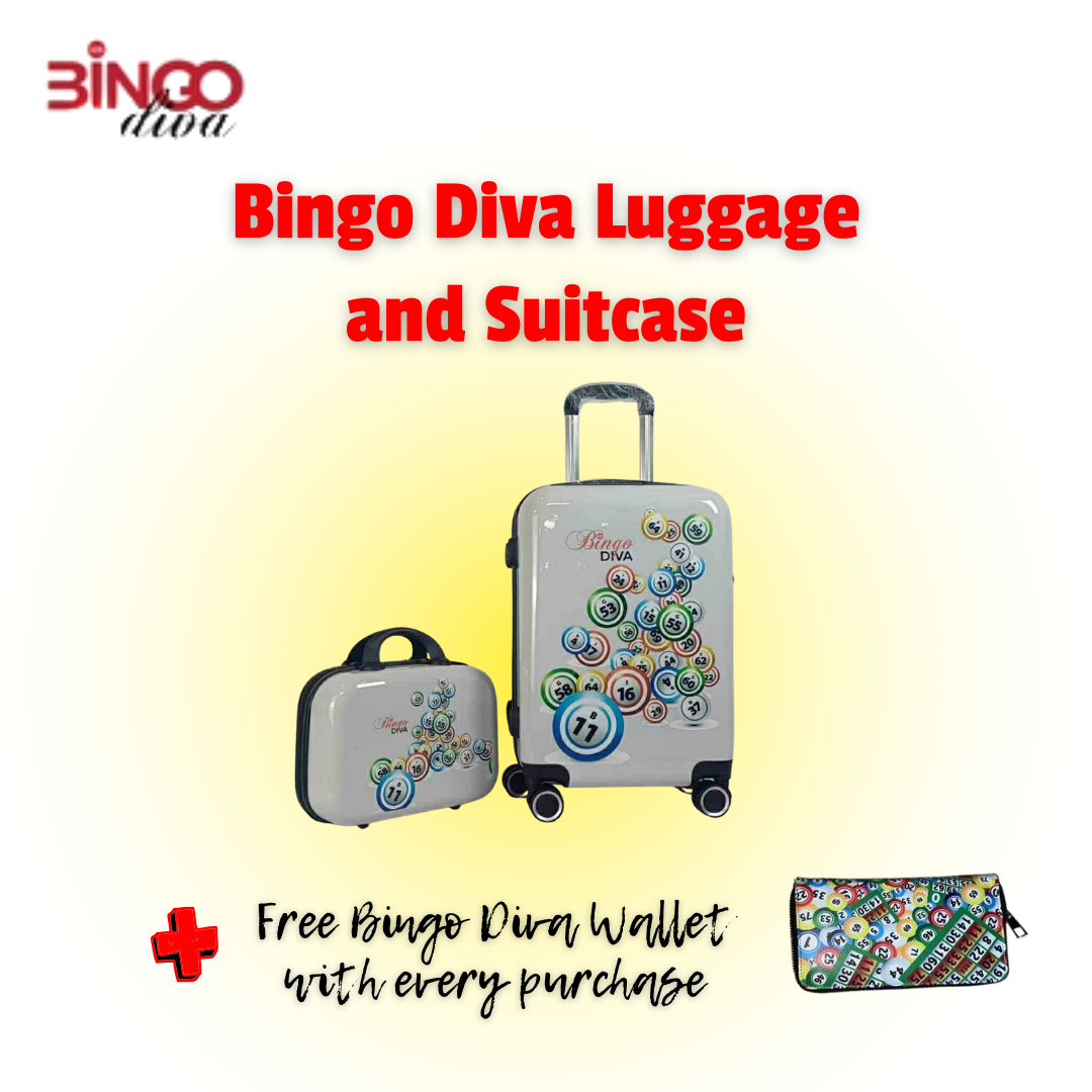 Bingo Diva Luggage and Suitcase
