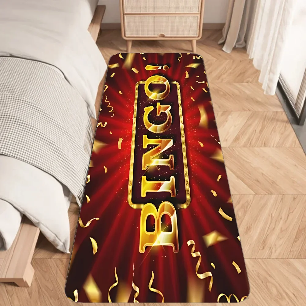 Hot Game Bingo Floor Mat