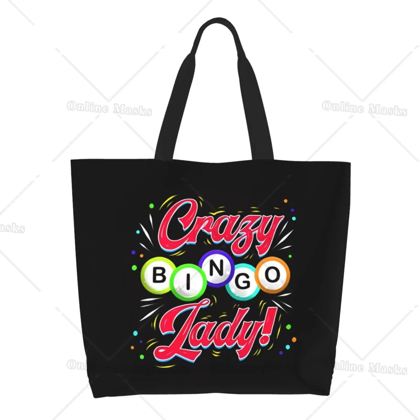 Women's Tote Shoulder Bag Bingo Hand Bag