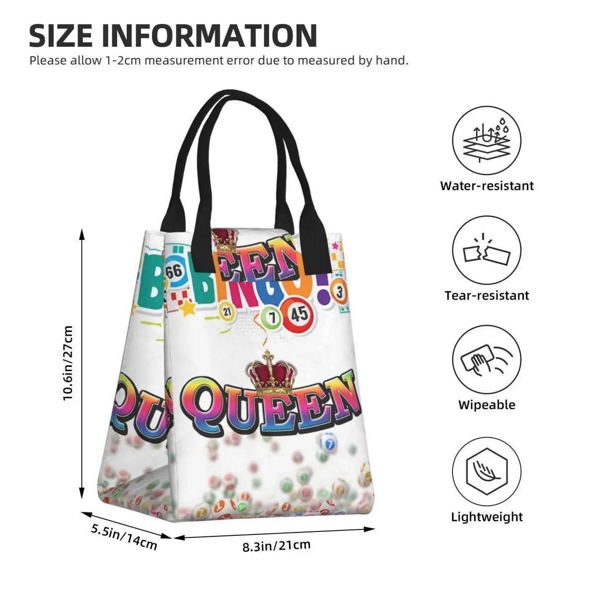 Bingo Lunch Bag Thermal Cooler