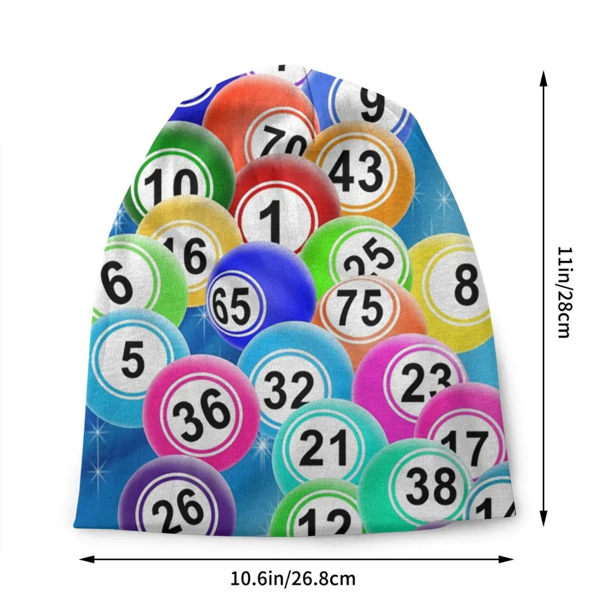 Bingo Balls Bonnet Hats