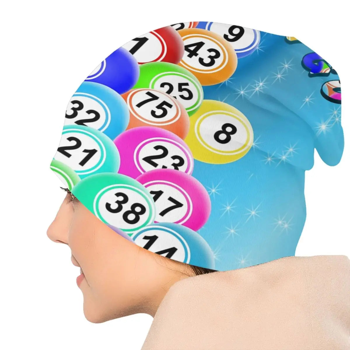 Bingo Balls Bonnet Hats