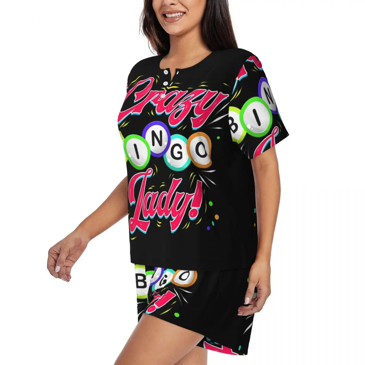 Bingo Pajama Sets 2 Piece