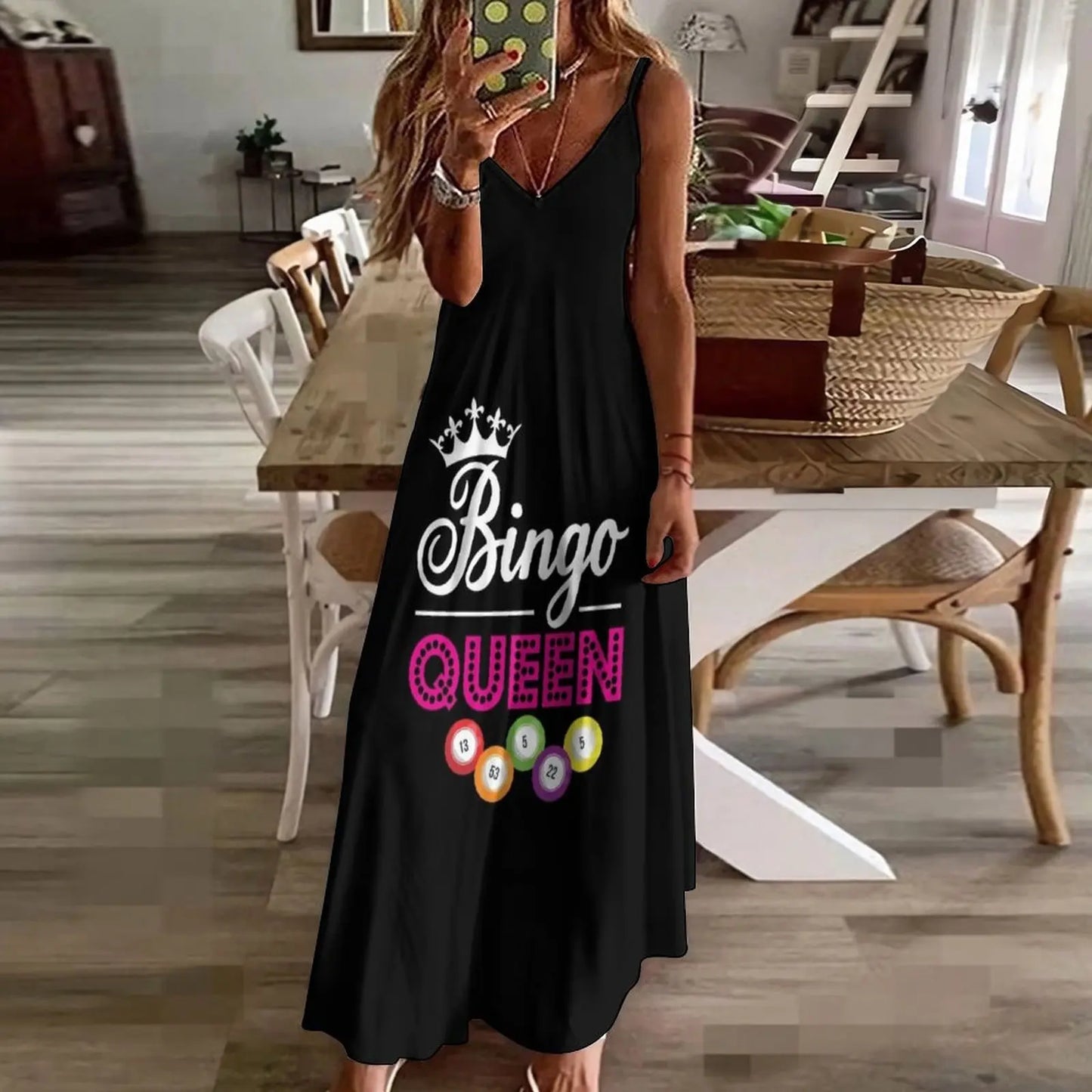 Bingo Queen Sleeveless Dress