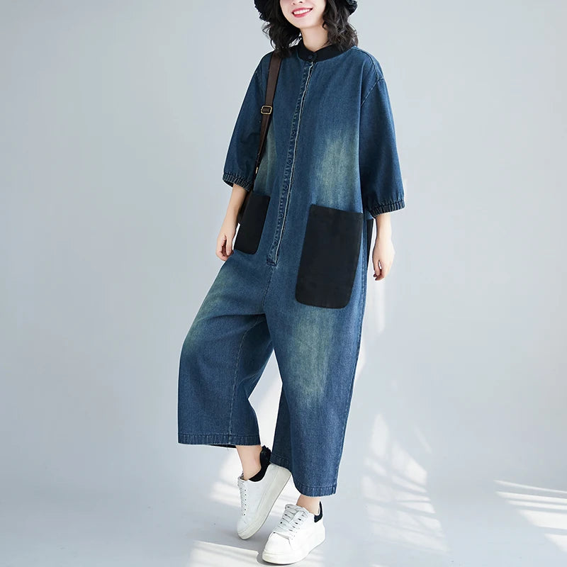 Women Denim Jumpsuits