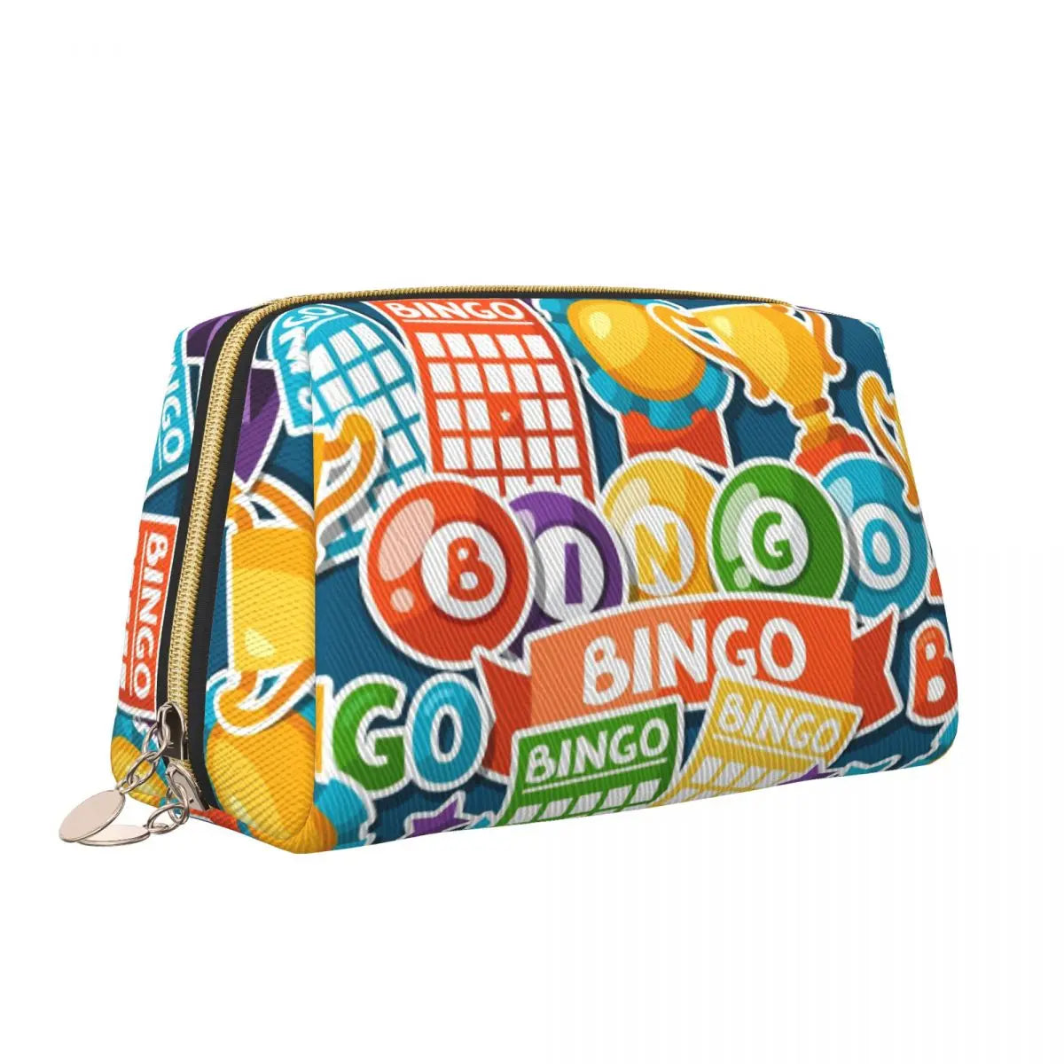 Bingo Balls Makeup Bag for Women