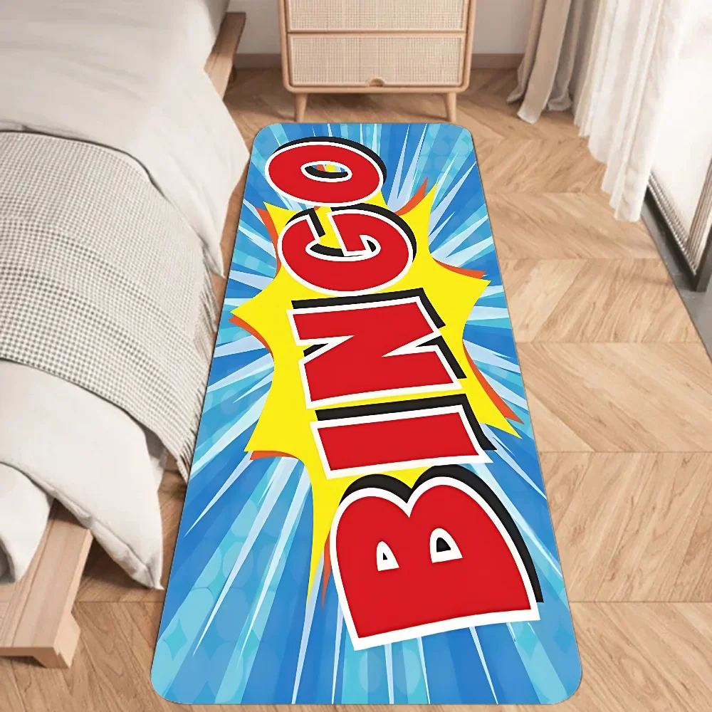 Hot Game Bingo Floor Mat