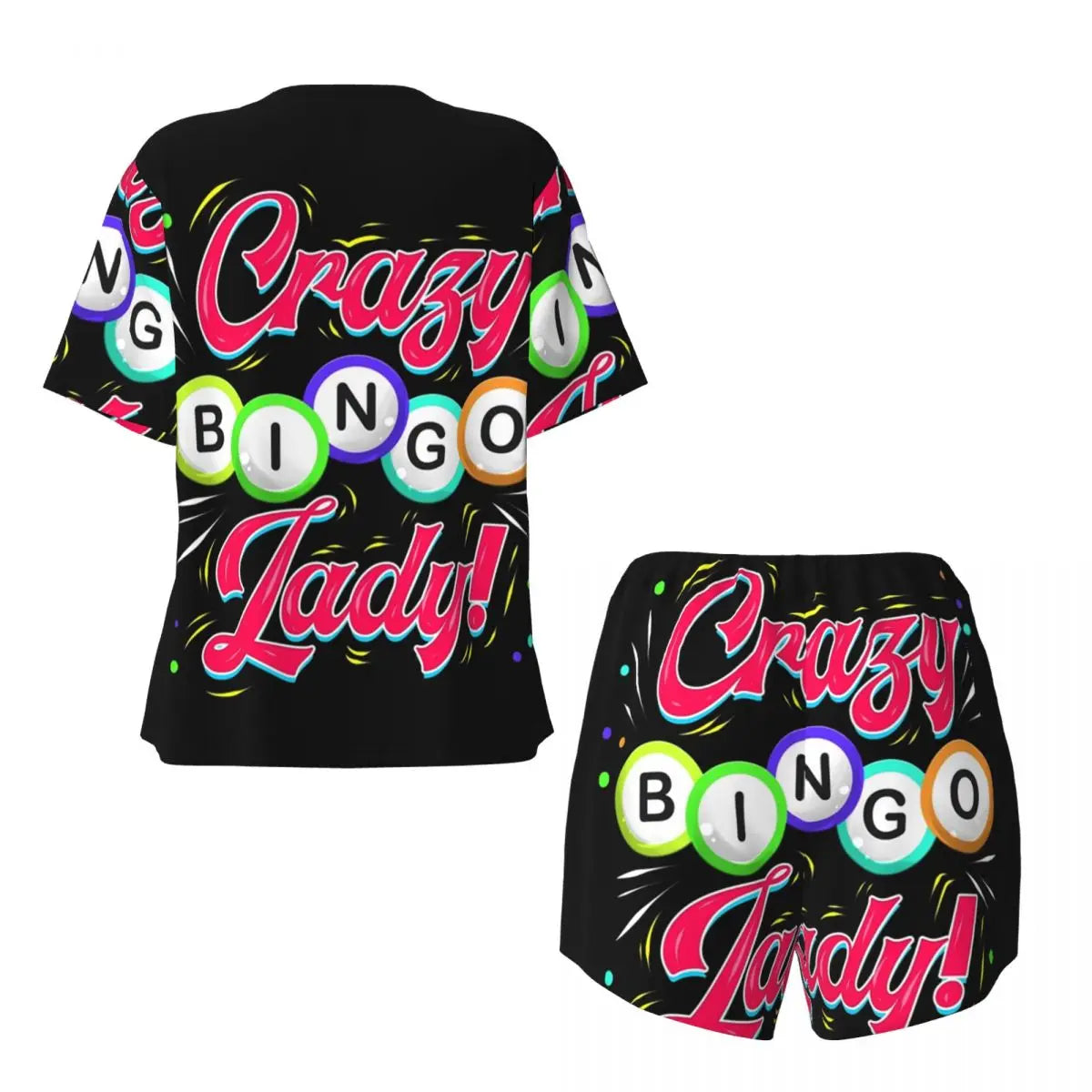 Bingo Pajama Sets 2 Piece