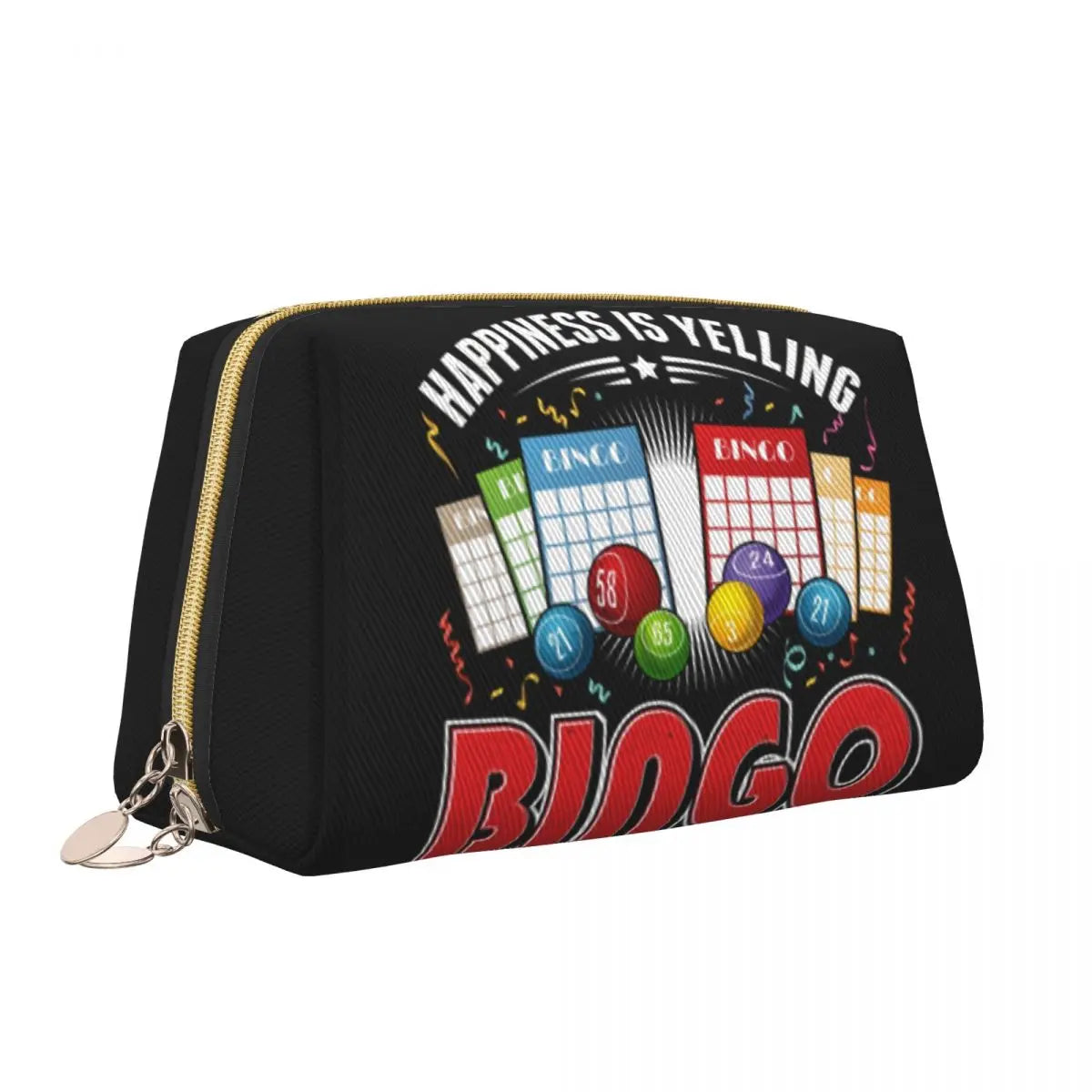 Bingo Balls Makeup Bag for Women