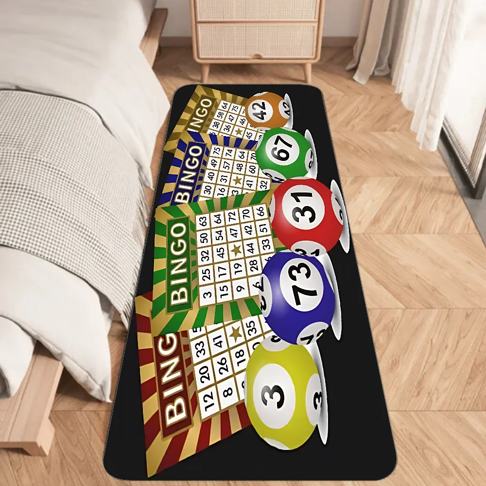 Hot Game Bingo Floor Mat