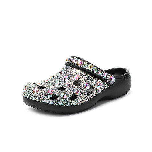 Women's Casual Sandals with Rhinestones