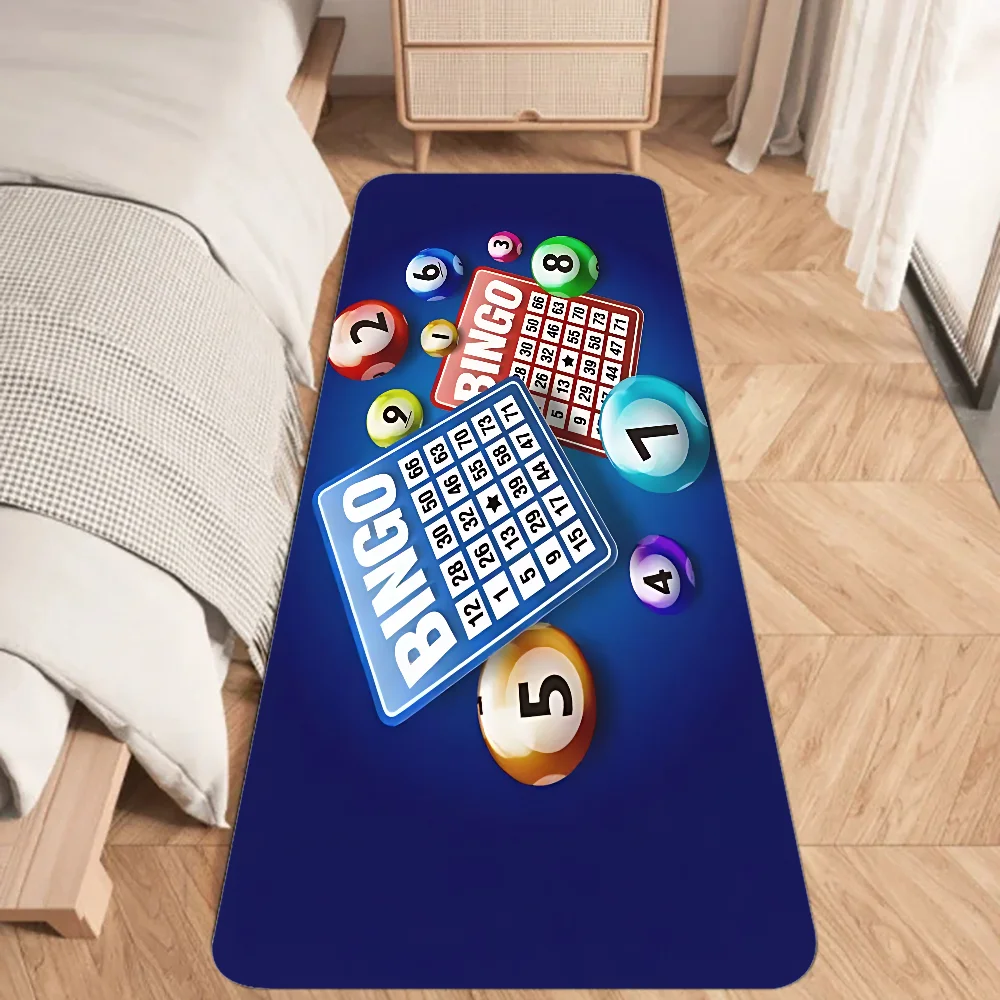 Hot Game Bingo Floor Mat