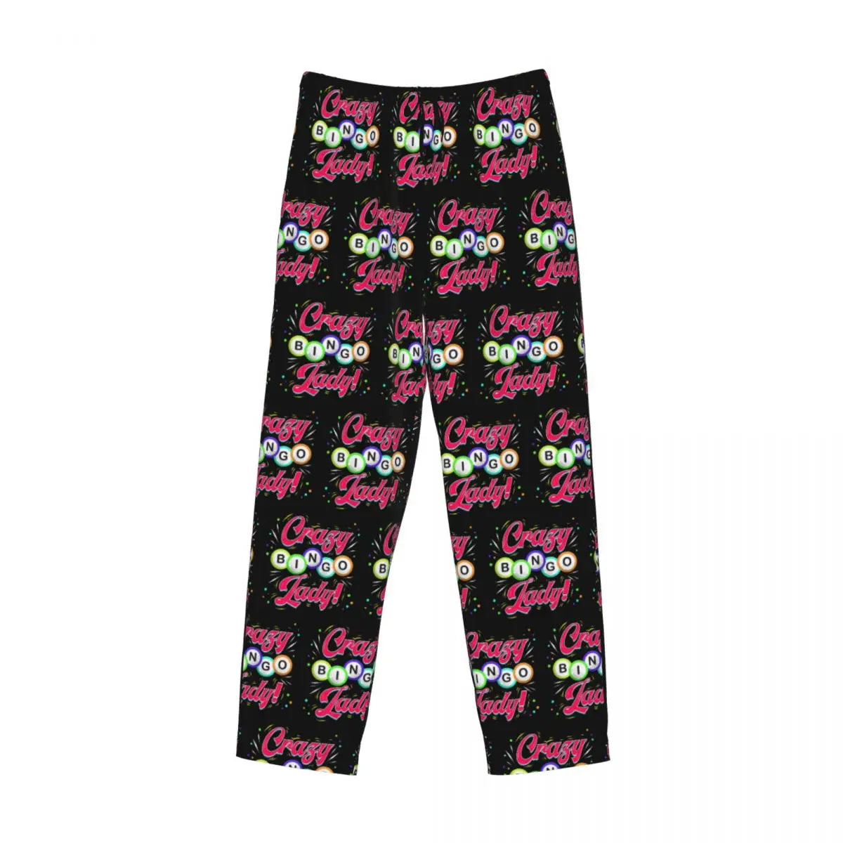 Men's Lucky Bingo Pajama Sleepwear with Pockets