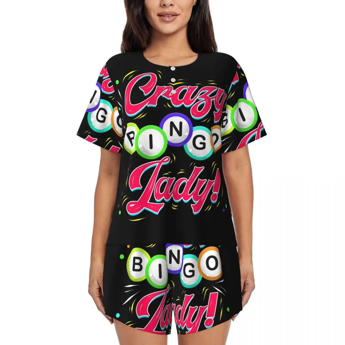 Bingo Pajama Sets 2 Piece