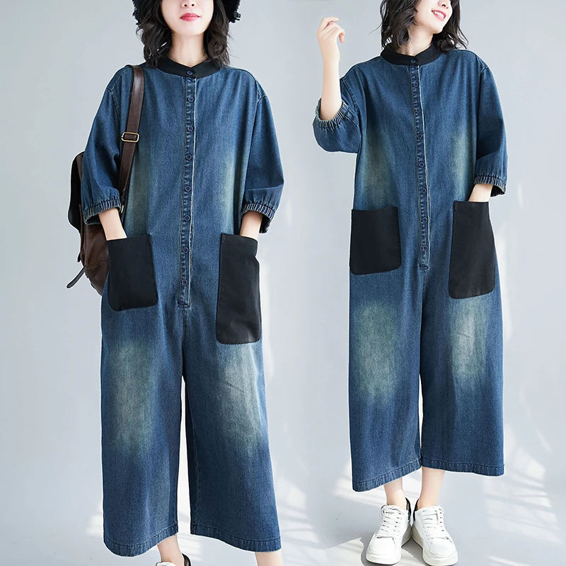 Women Denim Jumpsuits