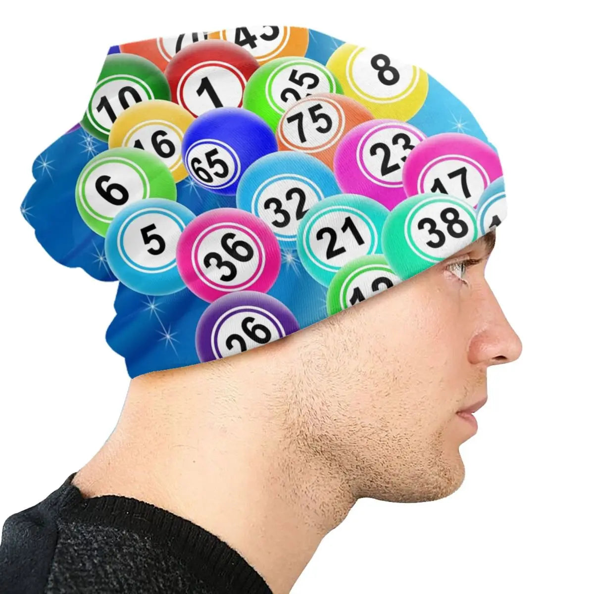 Bingo Balls Bonnet Hats