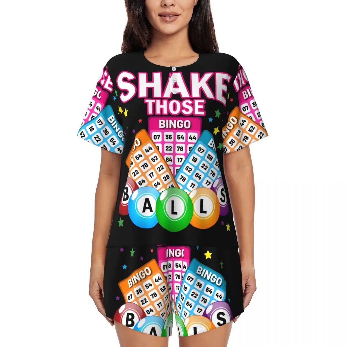 Bingo Pajama Sets 2 Piece