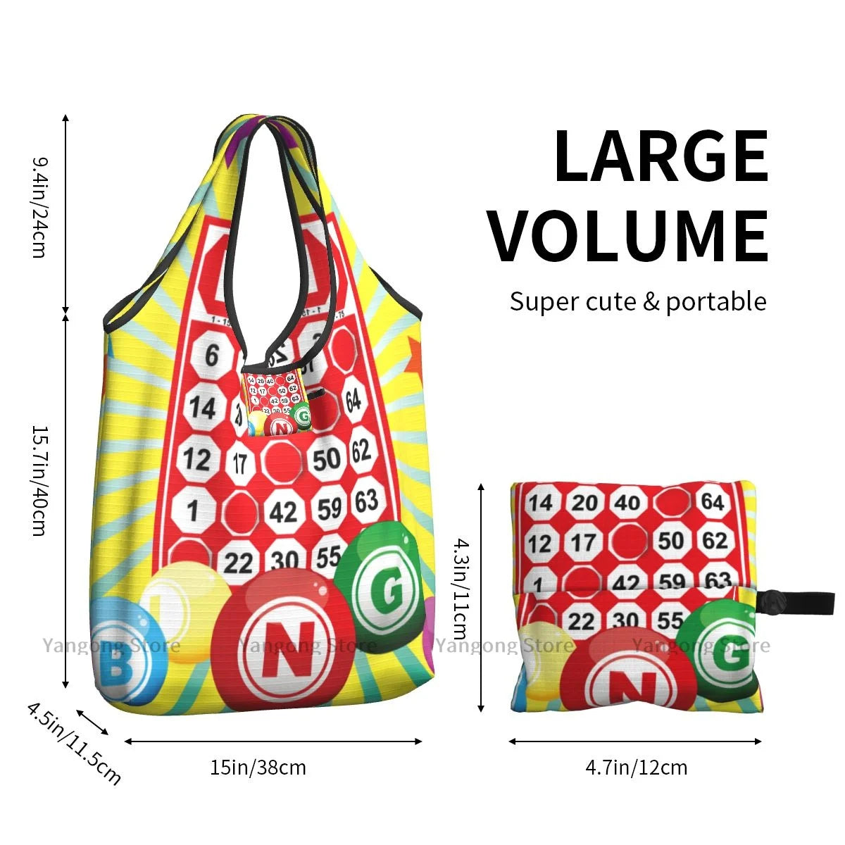 Shopping Bag Bingo Eco-friendly