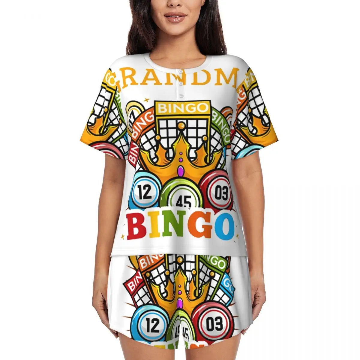 Bingo Pajama Sets 2 Piece