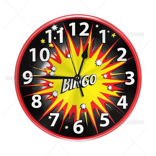 Bingo Wall Clock