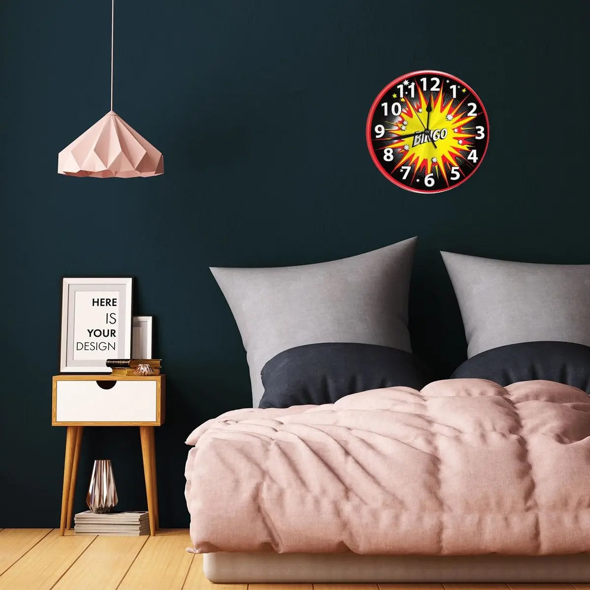 Bingo Wall Clock