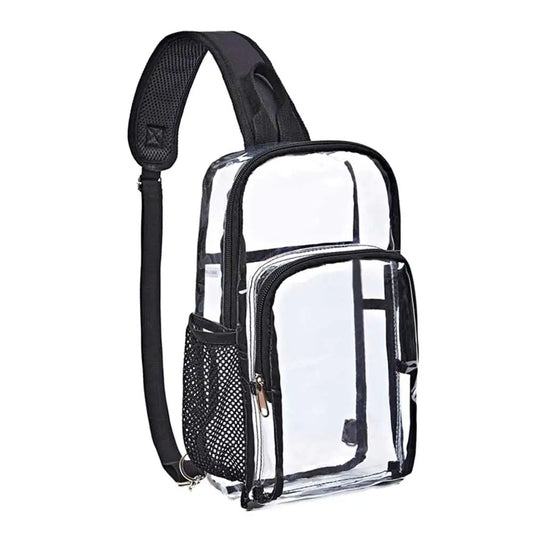 Men's Transparent Sling Bag