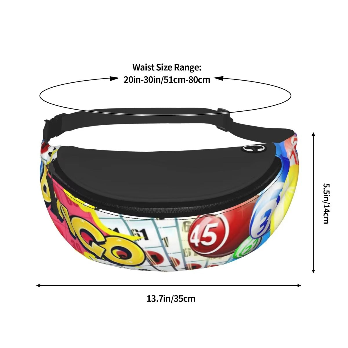 Bingo Crossbody Waist Bag
