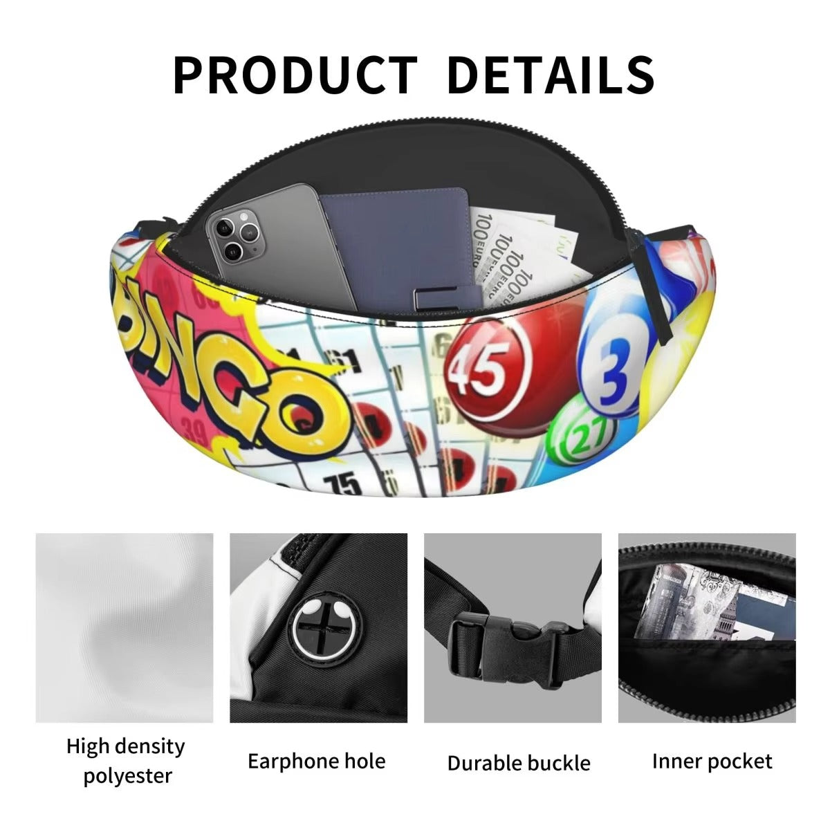 Bingo Crossbody Waist Bag