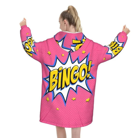 BINGO! Blanket Hoodie