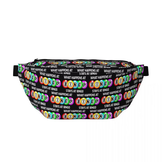What Happens at Bingo Stays at Bingo Crossbody Bag