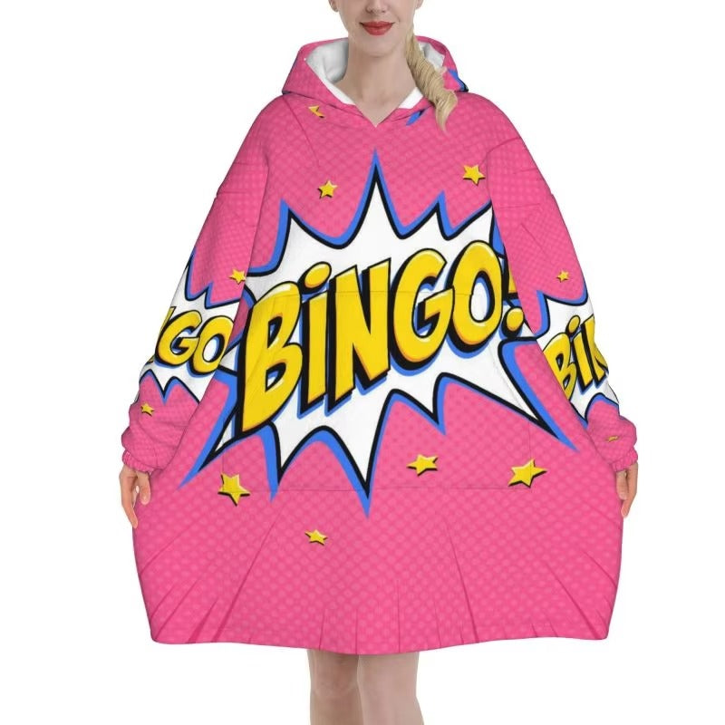 BINGO! Blanket Hoodie