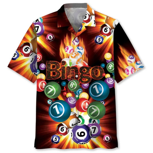 Men's Bingo Button-up Shirt