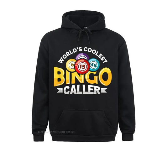 “World’s Coolest Bingo Caller” Bingo Hoodie