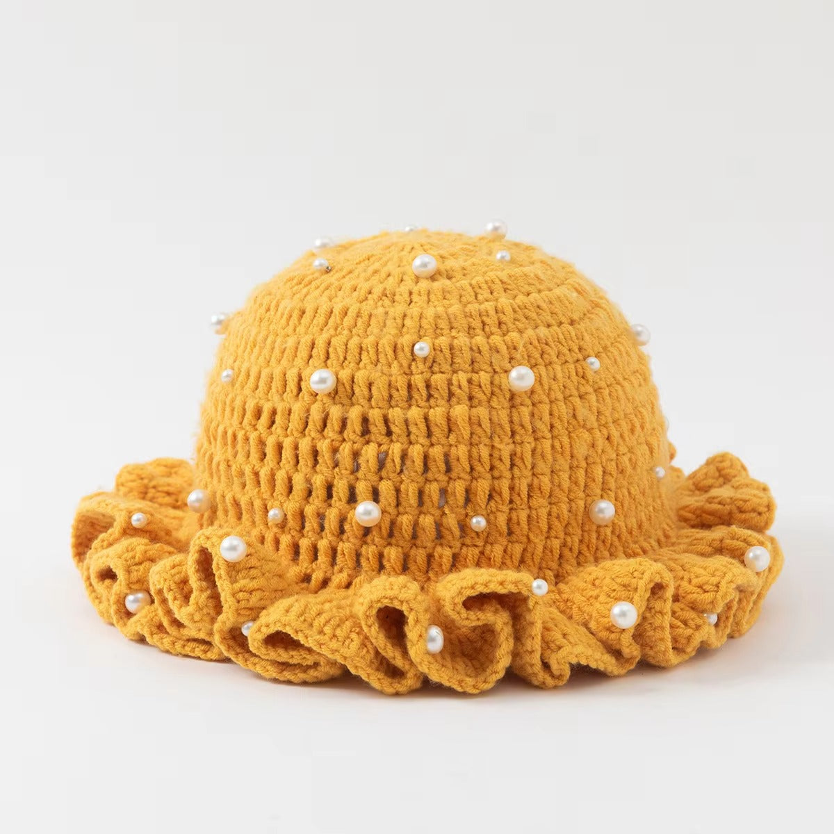 "Lotus Leaf" Knitted Bingo Hall Hat