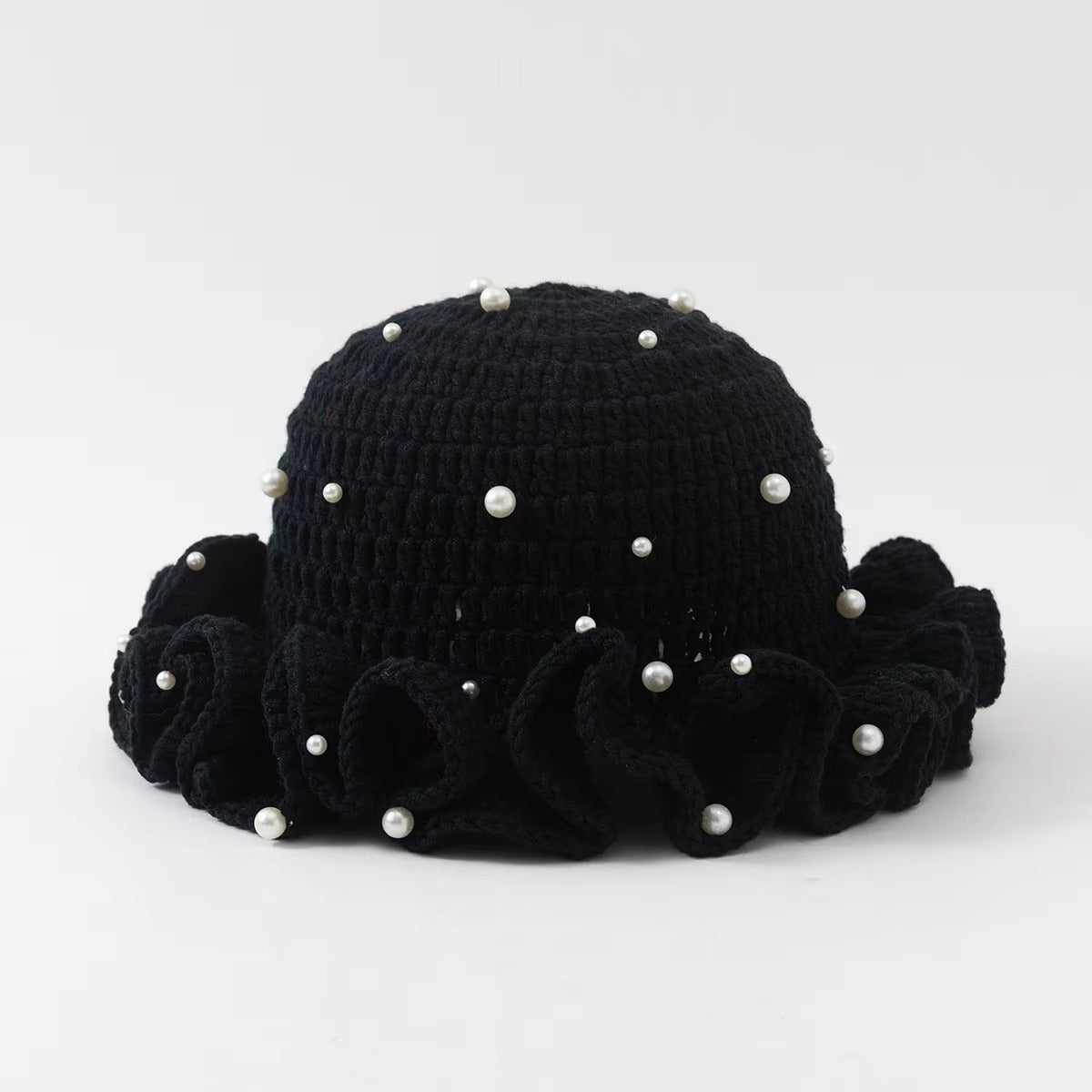 "Lotus Leaf" Knitted Bingo Hall Hat