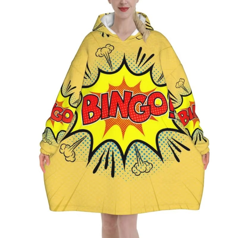 BINGO! Blanket Hoodie