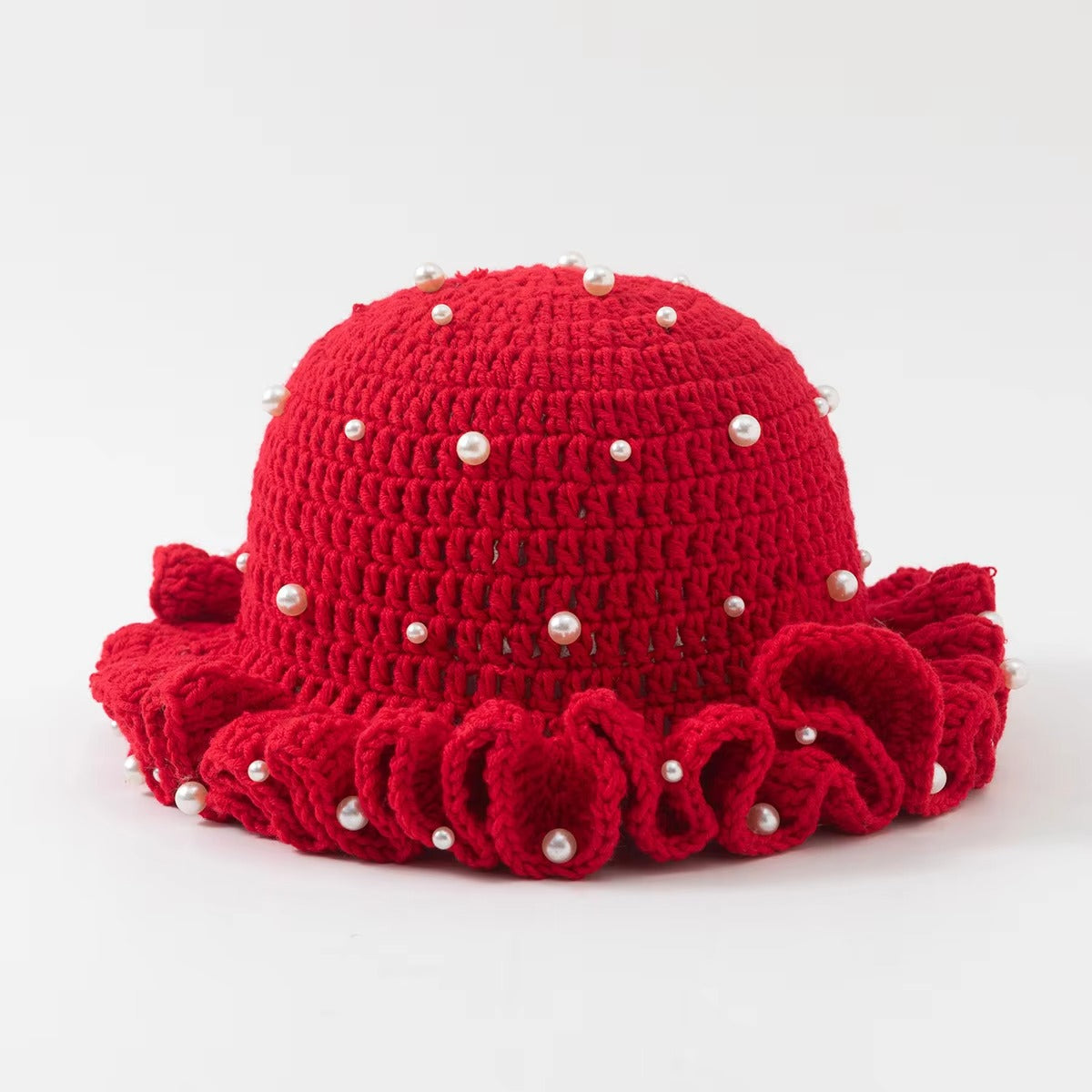 "Lotus Leaf" Knitted Bingo Hall Hat