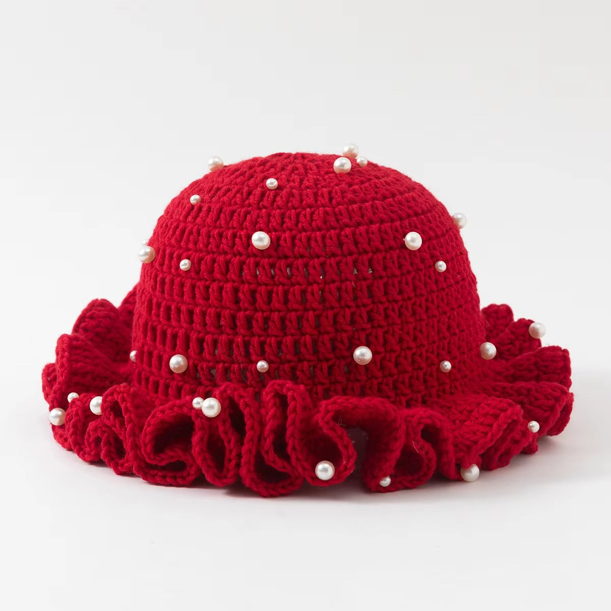 "Lotus Leaf" Knitted Bingo Hall Hat