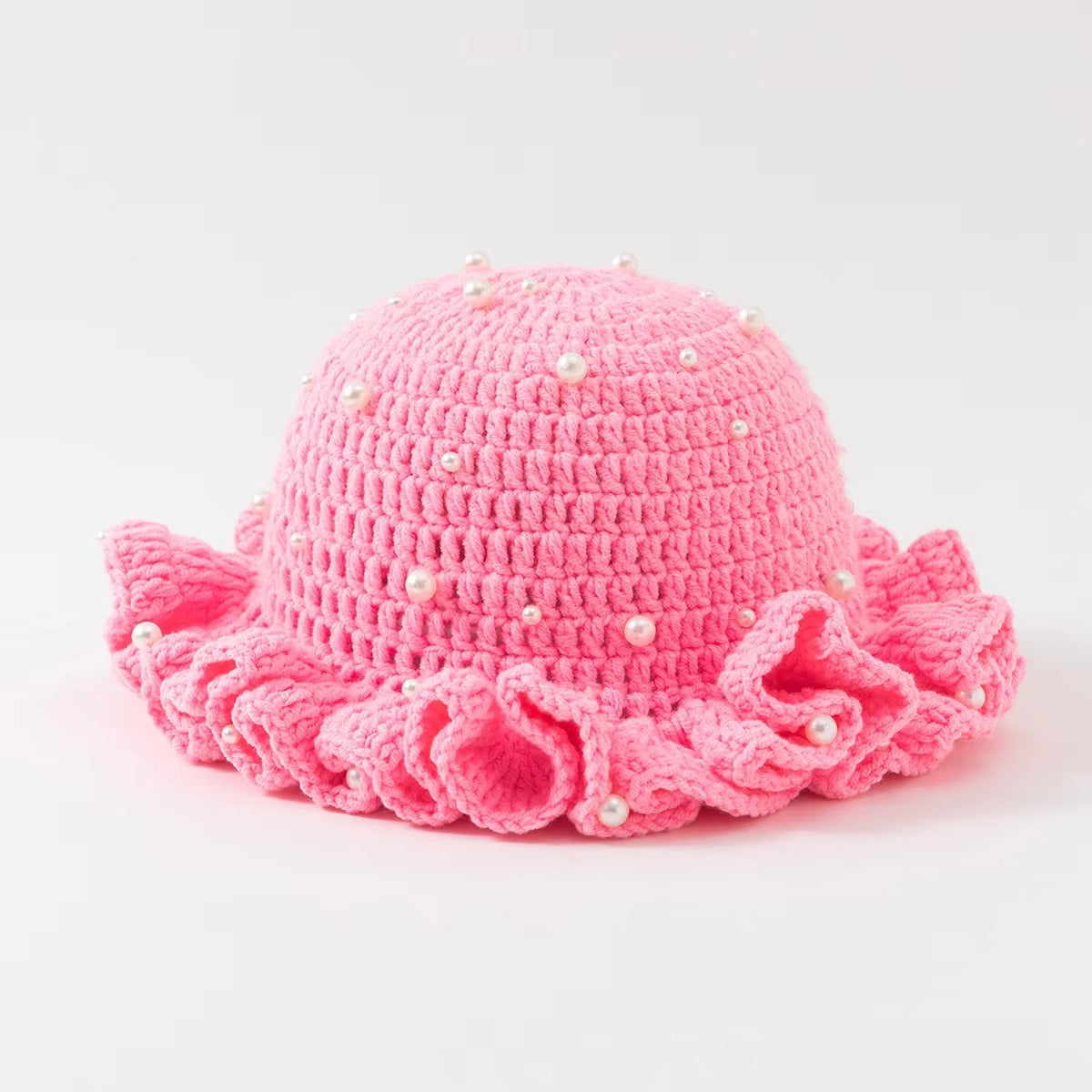 "Lotus Leaf" Knitted Bingo Hall Hat