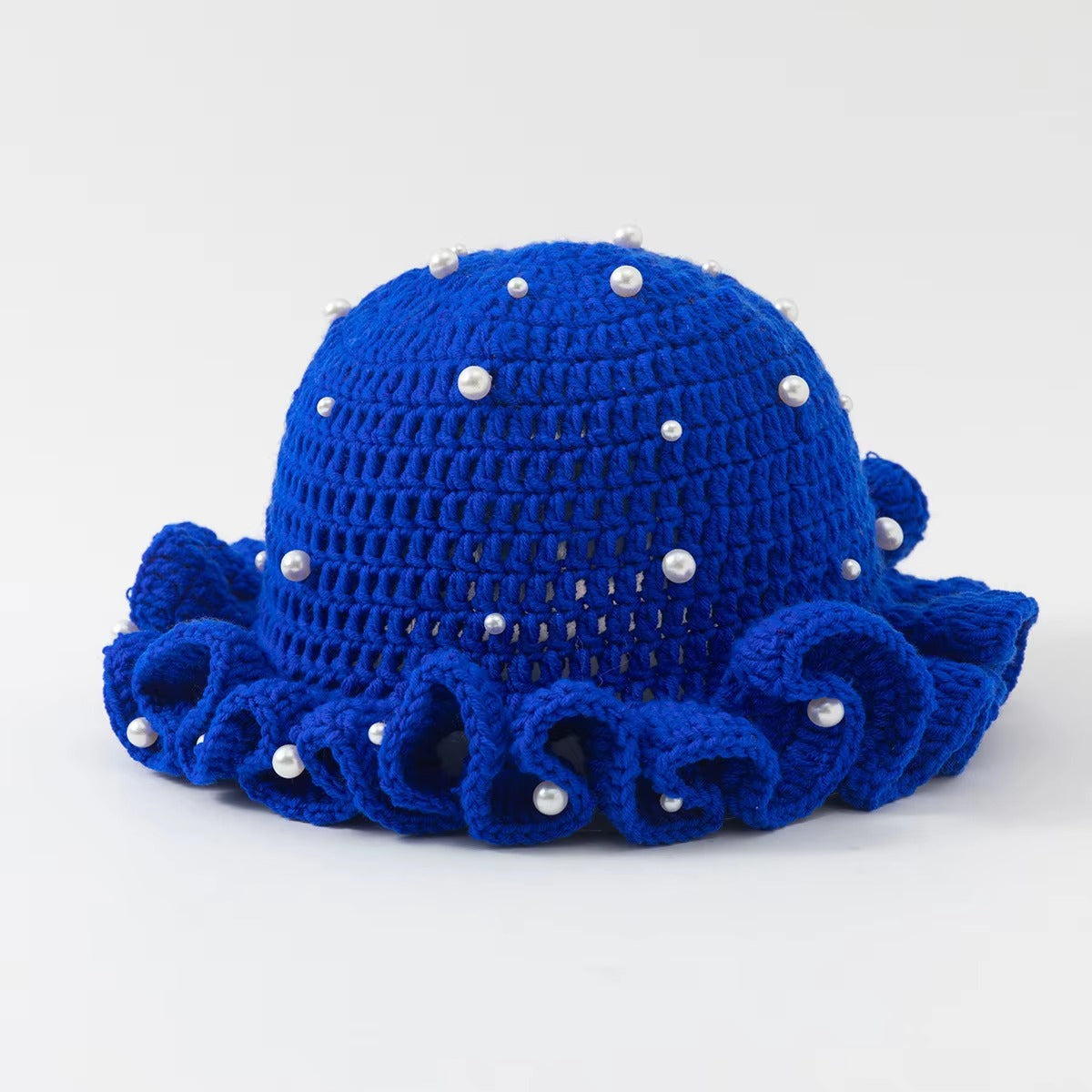 "Lotus Leaf" Knitted Bingo Hall Hat