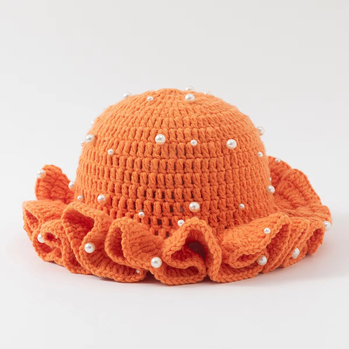 "Lotus Leaf" Knitted Bingo Hall Hat